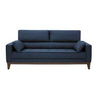 Sofá 4 Lugares Linoforte Blazer com Revestimento em Linho e 2 Almofadas Decorativas 210 cm de Largura - 3