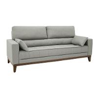 Sofá 4 Lugares Linoforte Blazer com Revestimento em Linho e 2 Almofadas Decorativas 210 cm de Largura - 2