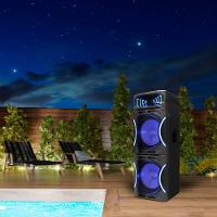 Caixa de Som Amplificada Philco PCX35000 Bluetooth 3500W Rádio FM Função Ex Bass e Flash Light Bivolt - 6