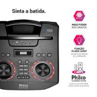 Caixa de Som Amplificada Philco PCX35000 Bluetooth 3500W Rádio FM Função Ex Bass e Flash Light Bivolt - 8