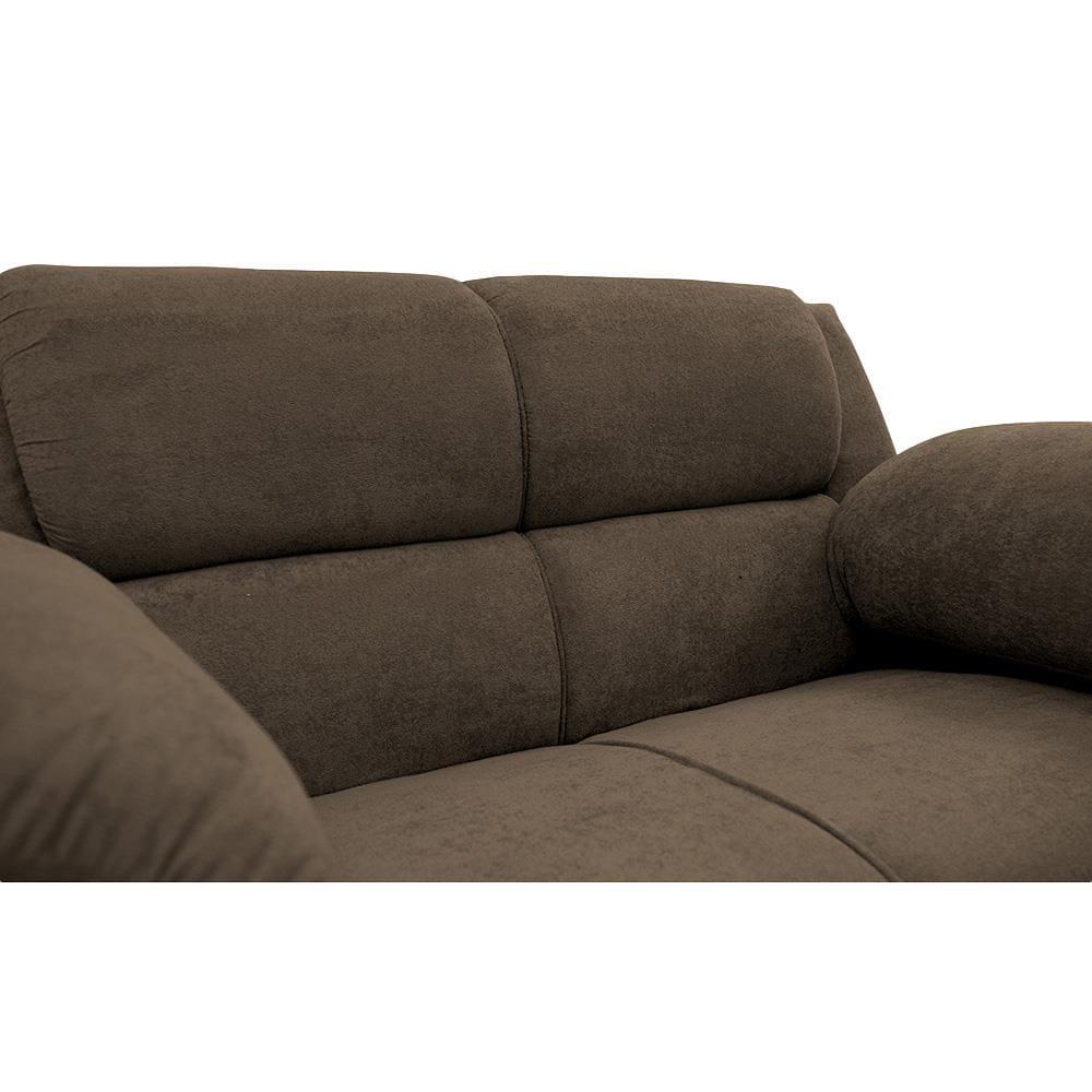 Sofá 2 Lugares Cama inBox Paris com 152cm de Largura e Revestido em Bouclé - 4