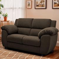 Sofá 2 Lugares Cama inBox Paris com 152cm de Largura e Revestido em Bouclé - 1