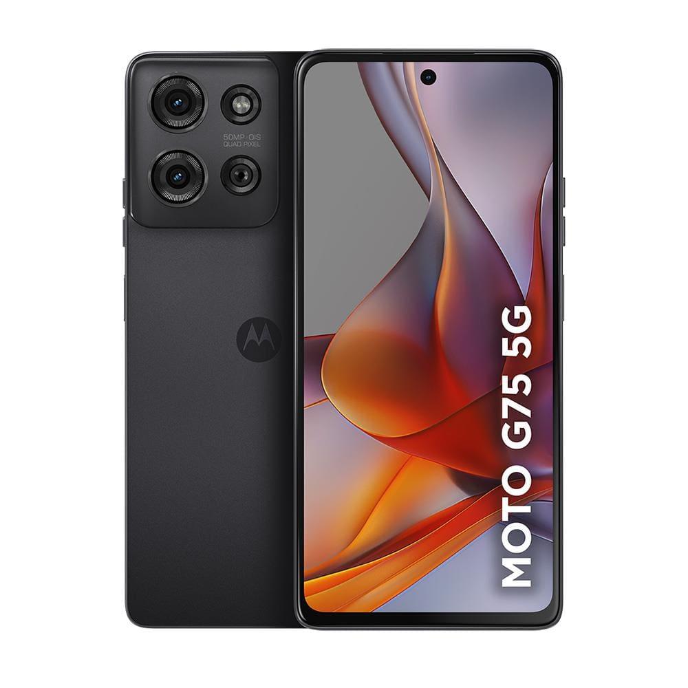 Smartphone Motorola Moto g75 Preto 5G 256GB, 8GB RAM + 8GB RAM Boost, 50MP Sony Lytia 600 Câmera Moto AI e Ultrarresistência Militar - 1