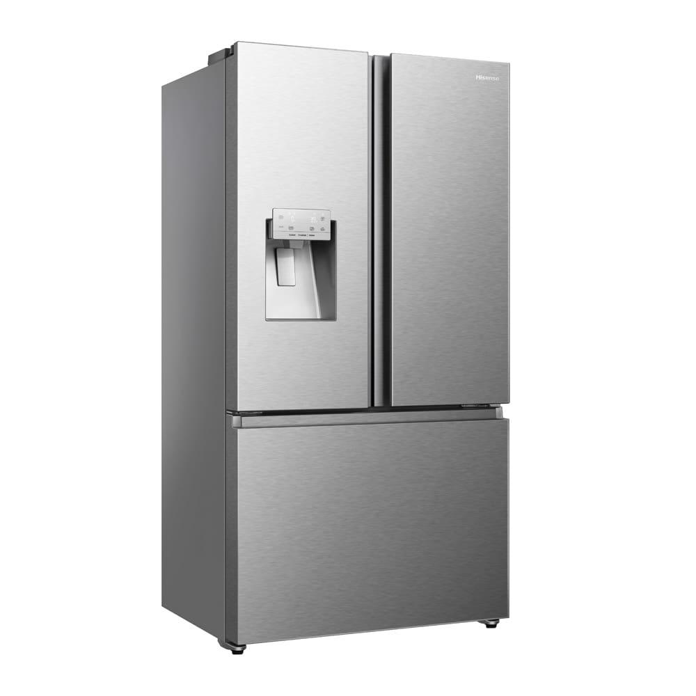 Geladeira Hisense French Door RF-79W Frost Free com Tecnologia Inverter, Super Cool e Super Freeze 536L - Inox - 1