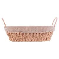 Cesta Oval em Papel Wolff com Forro em Tecido e Alça - 3