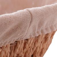 Cesta Oval em Papel Wolff com Forro em Tecido e Alça - 5