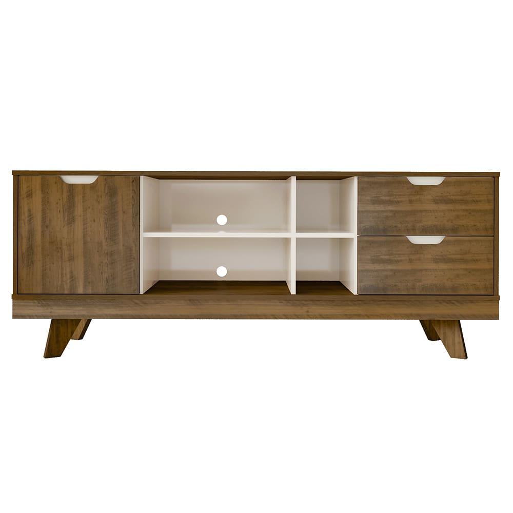 Rack Michigan Artely com 2 gavetas e 4 nichos para TVs de até 65 polegadas - 3