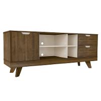 Rack Michigan Artely com 2 gavetas e 4 nichos para TVs de até 65 polegadas - 2