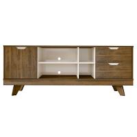 Rack Michigan Artely com 2 gavetas e 4 nichos para TVs de até 65 polegadas - 3