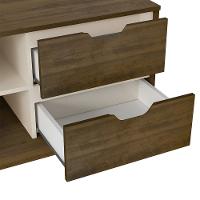 Rack Michigan Artely com 2 gavetas e 4 nichos para TVs de até 65 polegadas - 5