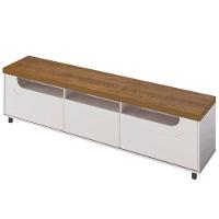 Rack Artely Mercury com 2 Portas e 1 Gaveta, 200 cm de Largura, Ideal para TV de até 75" - 7