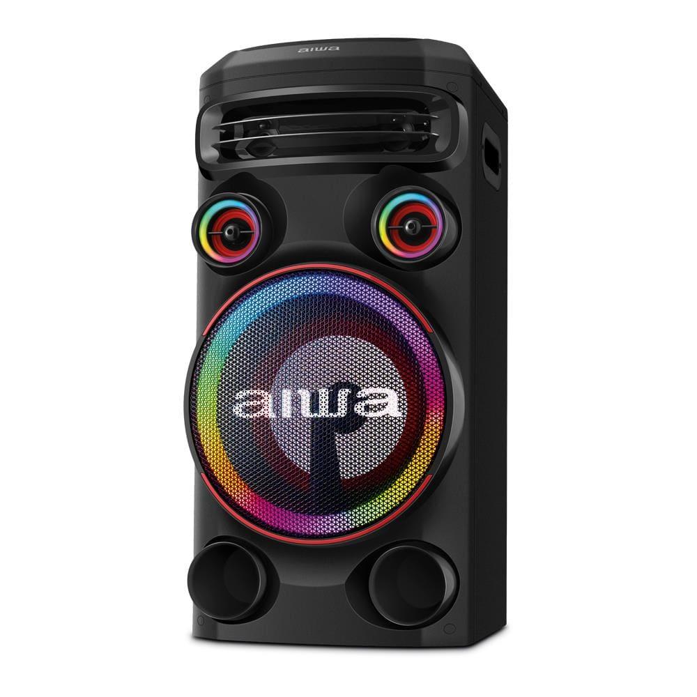 Torre de Som Aiwa T1W-02 com Bluetooth, Iluminação RGB e Entrada USB - 1600W RMS - Bivolt - 1
