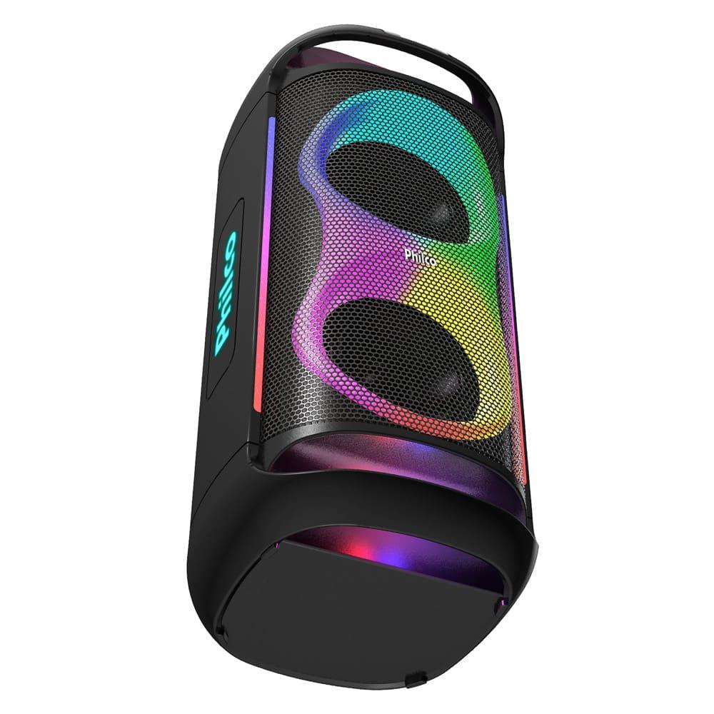 Caixa de Som Amplificada Philco PCX6702 com Bluetooth, Ex Bass, Iluminação LED e até 12h de bateria - 800W - 6