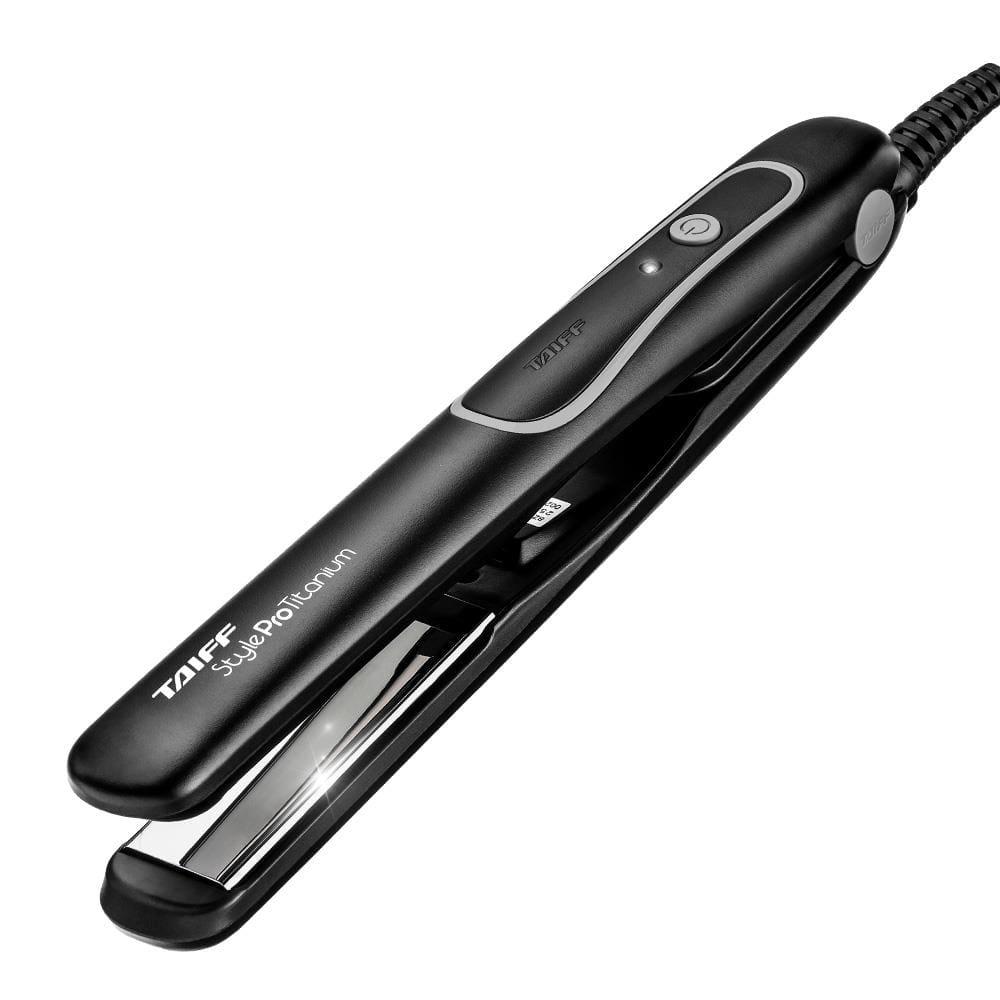 Prancha Taiff Style Pro Titanium 230°C com Cabo Giratório Preta/Prata - Bivolt - 4