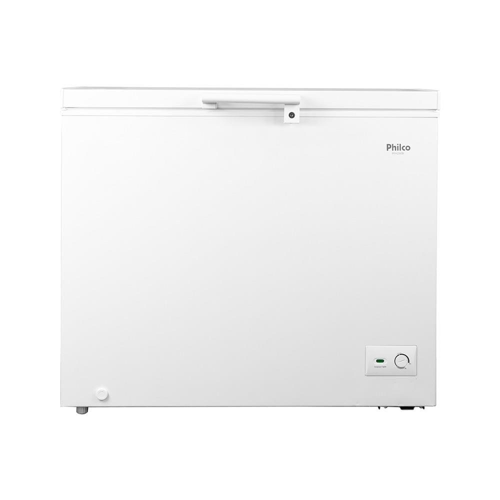 Freezer Horizontal Philco PFH260B Pés com Rodízio, 1 Porta, R600a e Degelo Manual Branco - 253 litros - 1