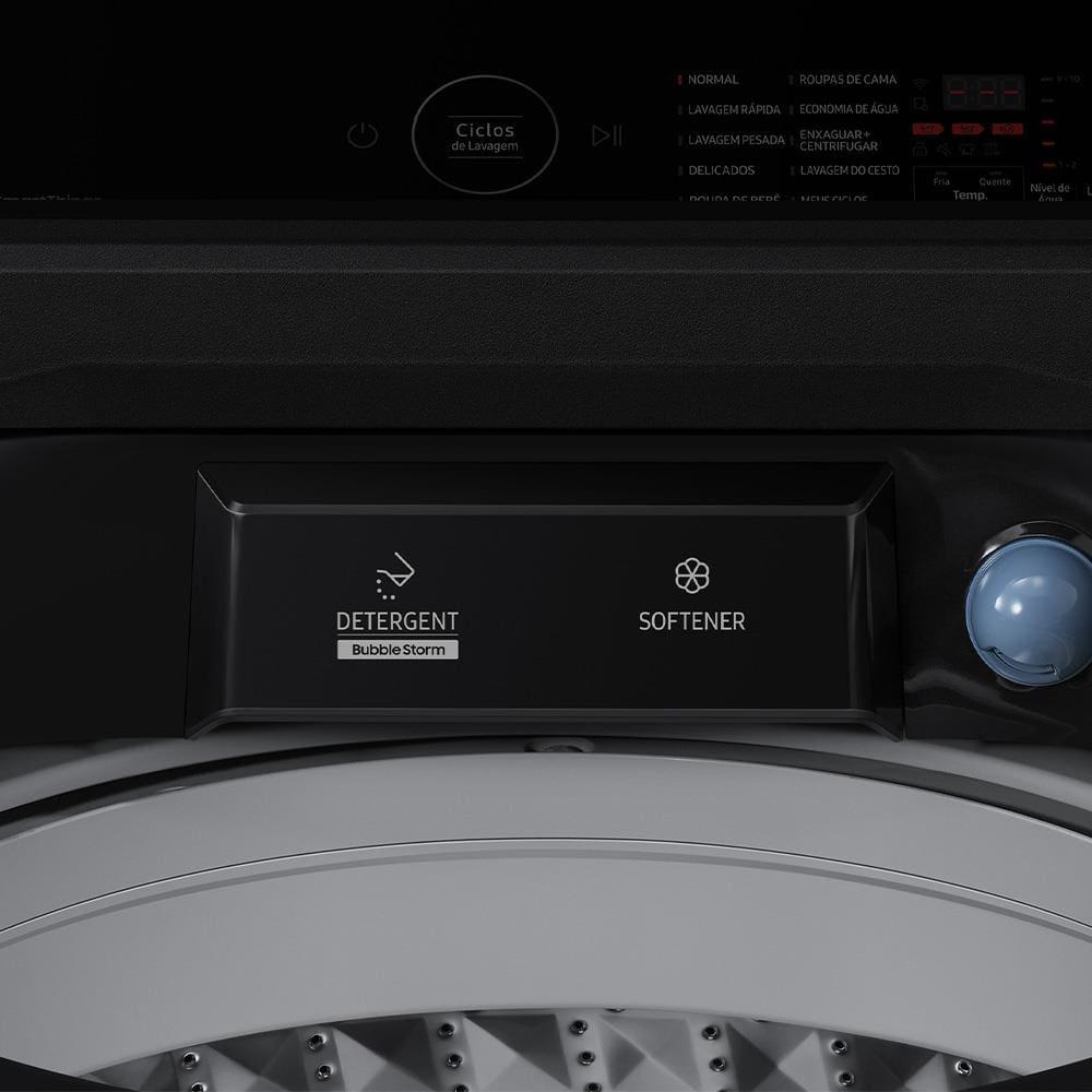 Lavadora de Roupas Samsung 17kg WA17CG Smart Digital Inverter - Preta - 5