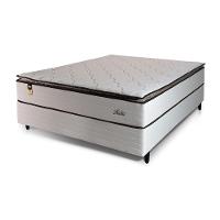 Cama Box Casal Hellen Malta Linho com Molas Ensacadas e Espuma D26 66x138x188cm - Bege - 2