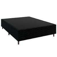 Cama Box de Casal Umaflex New Itália Black com Molas Ensacadas, Revestimento em Jacquard e Pillow Top D26 63X138X188cm - Preto - 7