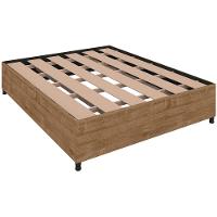 Box Queen Size Barreto Lonçarcci Inova com Colchão Umaflex Berlim com Pillow Top e Molas Ensacadas - 161,4cm de largura - 2