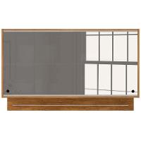 Cozinha Completa Bartira Amazonita com 7 Portas, 1 Gaveta e 4 Prateleiras - 280cm de largura