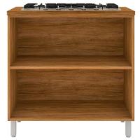 Cozinha Completa Bartira Amazonita com 9 Portas, 4 Gavetas e 7 Prateleiras - 271,2cm de largura - 9