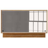 Cozinha Completa Bartira Amazonita com 8 Portas, 1 Gaveta e 4 Prateleiras - 280cm de largura - 5