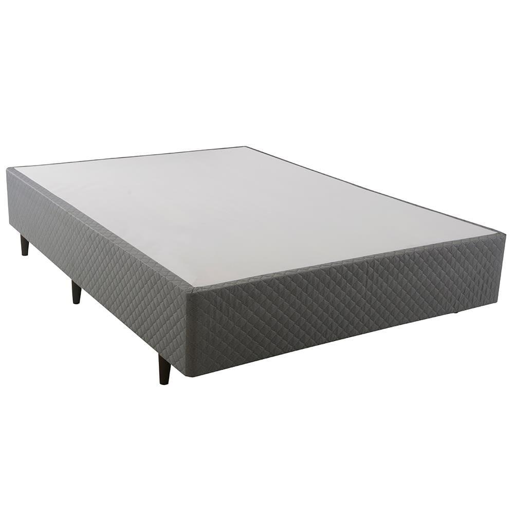 Cama Box Casal Herval Ômega com Pillow Top e Molas Ensacadas 60x138x188cm - Branco/Cinza - 4