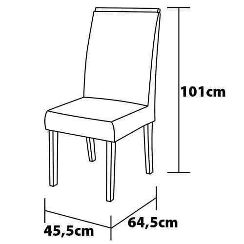 Mesa de Jantar Retangular DJ Móveis Raquel Plus com 6 Cadeiras Revestidas em Suede e Veludo - 6