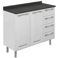 Cozinha Completa Itatiaia Diamante com 13 Portas e 4 Gavetas - 245cm de largura