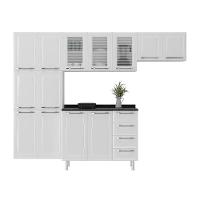 Cozinha Completa Itatiaia Diamante com 13 Portas e 4 Gavetas - 245cm de largura - 10