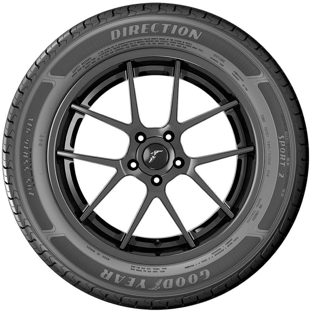 Pneu Aro 15 Goodyear Direction Sport 2 195/55 85H - 2 Unidades - 4