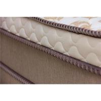 Cama Box King Size Hellen Alpha com EuroPillow e Molas Ensacadas 60x193x203 cm - Bege