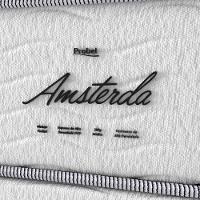 Cama Box King Size Probel Amsterdã D20, D33 com Molas Ensacadas e Pillow Top 72x193x203 - Branco/Preto - 9