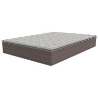 Colchão Queen Size Umaflex Berlim com Pillow Top e Molas Ensacadas + Base Box Itaflex Universal com Baú 70,5x158x198cm - Castor/Branco/Bege - 2