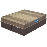 Cama Box Queen Size Probel Guarda Costas Próintense DF Espuma D33 68 x 158 x 198cm - Bege/Marrom - 2