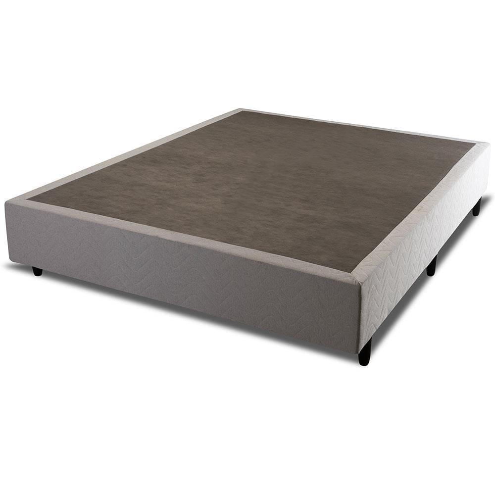 Cama Box de Casal Hellen Titanium com Espuma D28, Pillow Top e Revestimento em Tecido Malha 62x138x188cm - Cinza/Preto - 5