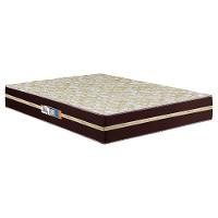 Cama Box de Casal Hellen Millenium Espuma D33 com Box Baú Probel Universal 59x138x188cm - Marrom/Bege - 2