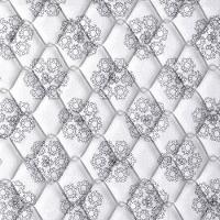 Cama Box de Casal Probel Village D28 com Molas Ensacadas e Pillow Euro 68x138x188cm - Branco/Preto - 8