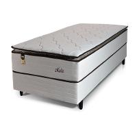 Cama Box Solteiro Hellen Malta Linho com Molas Ensacadas e Espuma D26 66x88x188cm - Bege - 2