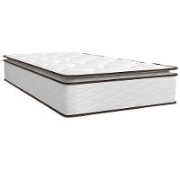 Cama Box de Solteiro Umaflex New Itália com Molas Ensacadas e Pillow Top D26 - 63x88x188cm - Branco/Marrom - 3