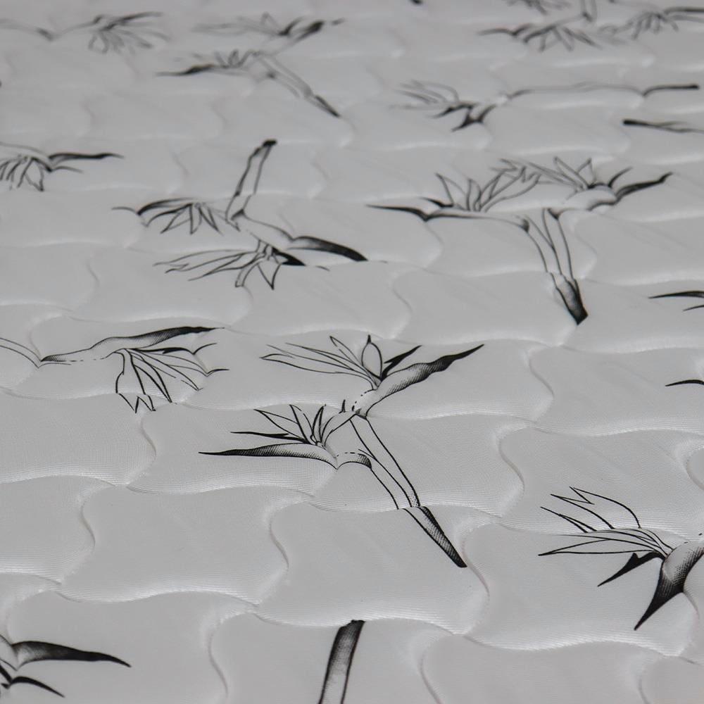 Cama Box Viúva Castor New Alfa com revestimento em tecido Poliéster Cinza + Colchão Viúva New Alfa One com Molejo Tecnopedic, Euro Pillow 24x128x188cm - 5