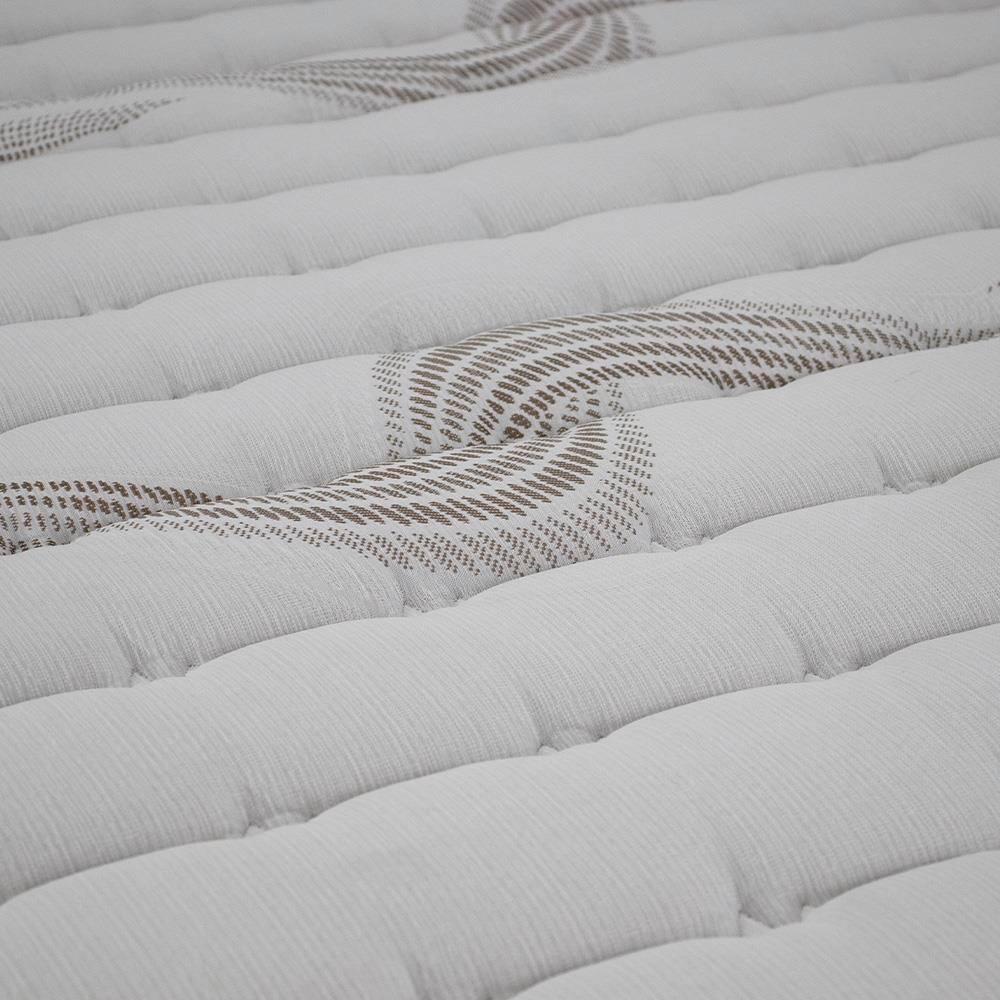 Cama Box Solteirão Castor Selle P Double com Revestimento em Tecido Suede + Colchão com Molejo Tecnopedic, Euro Pillow 34x100x200cm – Marrom e Bege - 3