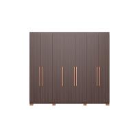 Guarda-Roupa Bartira Diplomata com 7 Portas e 6 Gavetas + Cômoda Diplomata com 5 Gavetas + Cabeceira para Cama Box Casal e Queen Diplomata - 2