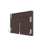 Guarda-Roupa Bartira Diplomata com 7 Portas e 6 Gavetas + Cômoda Diplomata com 5 Gavetas + Cabeceira para Cama Box Casal e Queen Diplomata - 5