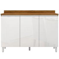 Cozinha Completa Bartira Amazonita com 7 Portas e 3 Prateleiras - 280cm de largura - 6