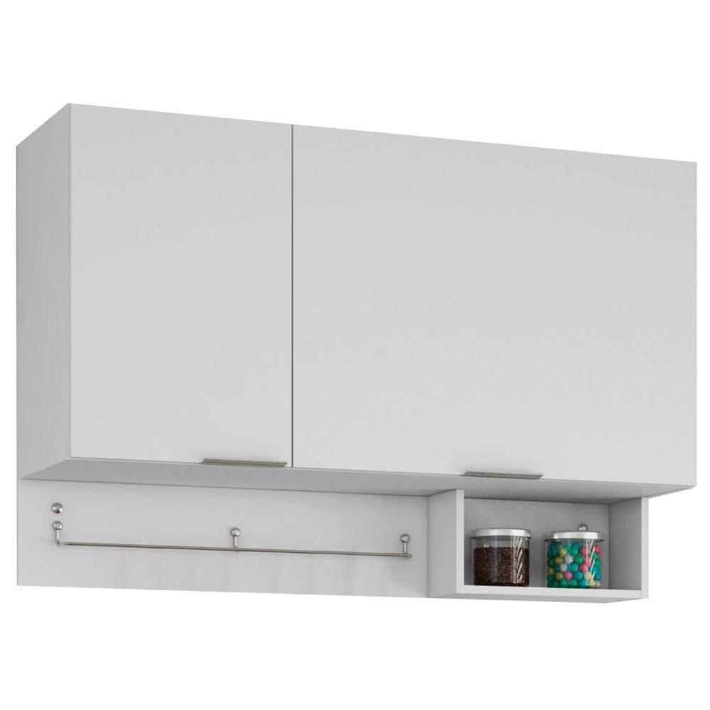 Cozinha Completa Bartira Rubi com 8 Portas, 5 Gavetas e 5 Prateleiras - 360,1cm de largura - 7