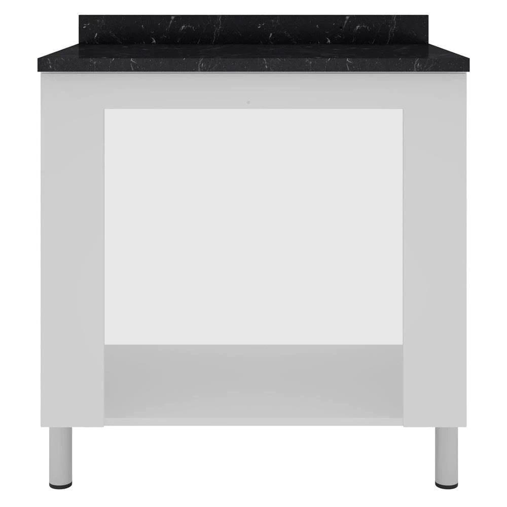 Cozinha Completa Bartira Rubi com 5 Portas, 3 Gavetas e 3 Prateleiras - 200cm de largura - 7