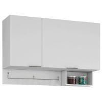 Cozinha Completa Bartira Rubi com 5 Portas, 3 Gavetas e 3 Prateleiras - 200cm de largura