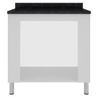 Cozinha Completa Bartira Rubi com 5 Portas, 3 Gavetas e 3 Prateleiras - 200cm de largura - 7