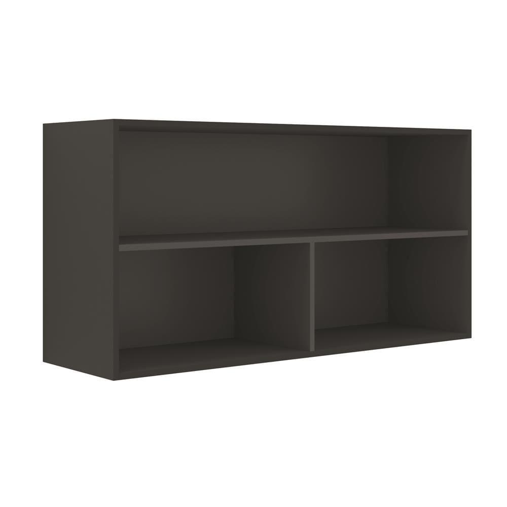 Cozinha Completa Bartira Linea com 6 Portas, 3 Gavetas, Portas de Vidro e Nicho - 260 cm de Largura - 9